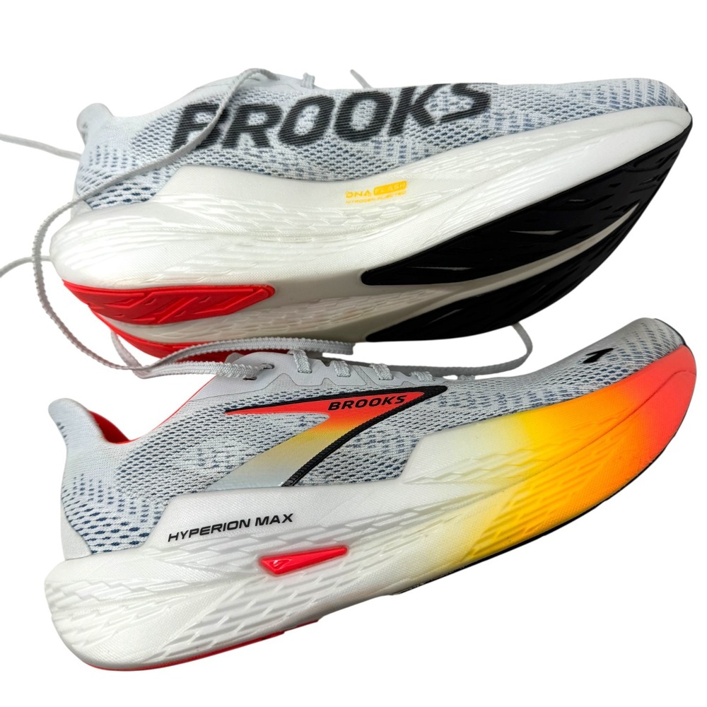 Brooks Hyperion Max 2 Men's Size 8.5 Performance Running Shoes Coral Black - Picture 6 of 10